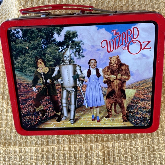 Wizard Of Oz Metal Lunch Box Collectible Vintage - Picture 2 of 13